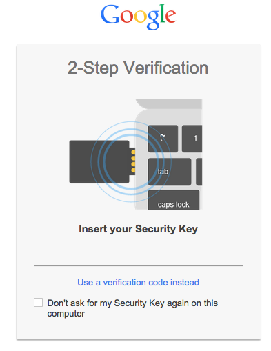 security key google