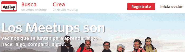 meetup inicio