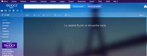 registro yahoo correo